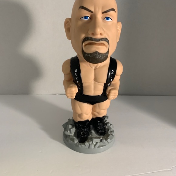Vintage 90's WWE 1998 Stone Cold Austin 3:16 Battery Operated Piggy Bank. - Picture 11 of 14